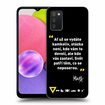 Obal pro Samsung Galaxy A03s A037G - Kazma - SVĚT PATŘÍ TĚM, CO SE NEPOSEROU