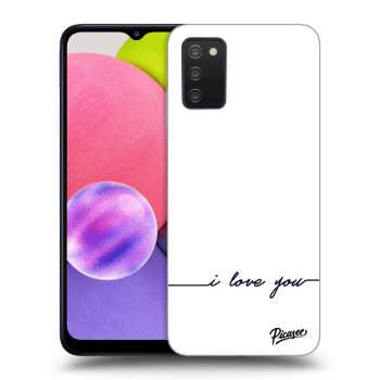 Obal pro Samsung Galaxy A03s A037G - I love you