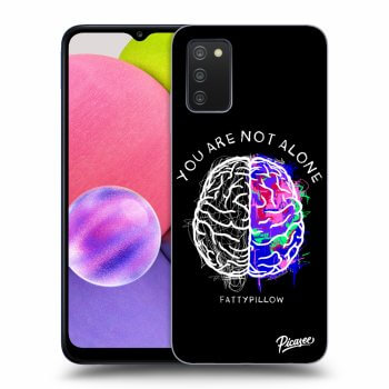 Obal pro Samsung Galaxy A03s A037G - Brain - White