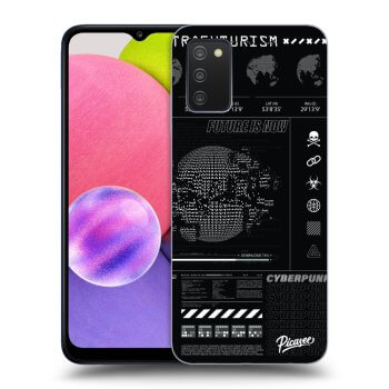 Picasee silikonový průhledný obal pro Samsung Galaxy A03s A037G - FUTURE