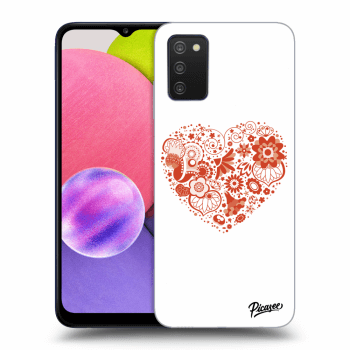 Obal pro Samsung Galaxy A03s A037G - Big heart