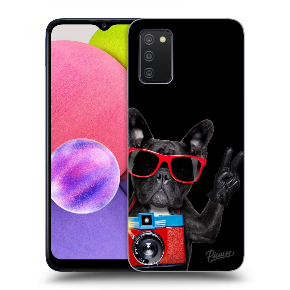 Picasee ULTIMATE CASE pro Samsung Galaxy A03s A037G - French Bulldog
