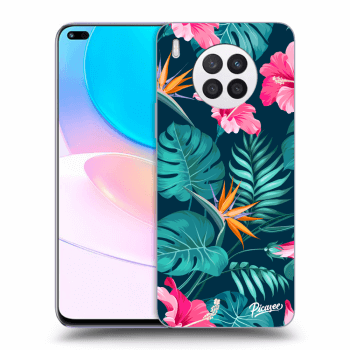 Obal pro Huawei Nova 8i - Pink Monstera