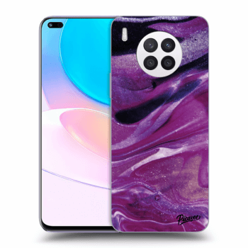 Obal pro Huawei Nova 8i - Purple glitter