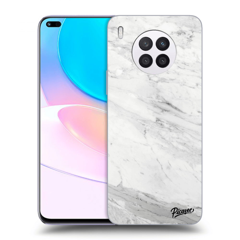 Picasee ULTIMATE CASE pro Huawei Nova 8i - White marble
