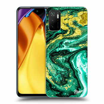 Obal pro Xiaomi Poco M3 Pro 5G - Green Gold