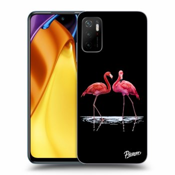Obal pro Xiaomi Poco M3 Pro 5G - Flamingos couple