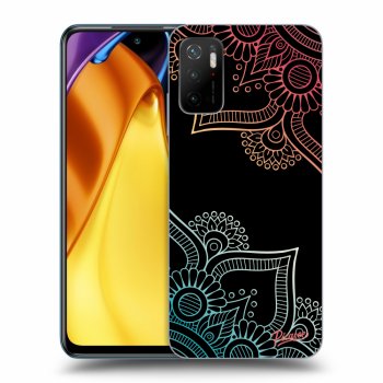 Obal pro Xiaomi Poco M3 Pro 5G - Flowers pattern