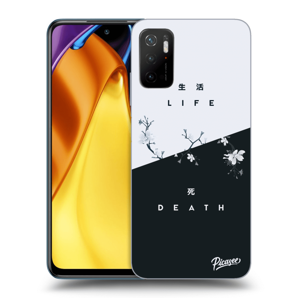 Picasee silikonový průhledný obal pro Xiaomi Poco M3 Pro 5G - Life - Death