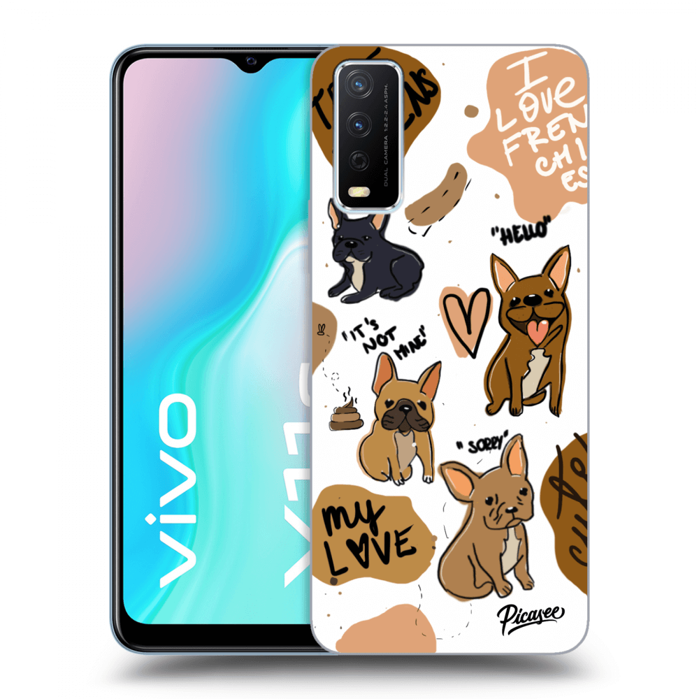 Picasee ULTIMATE CASE pro Vivo Y11s - Frenchies