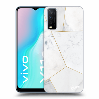 Obal pro Vivo Y11s - White tile