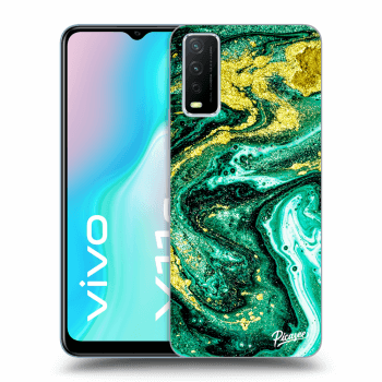 Obal pro Vivo Y11s - Green Gold