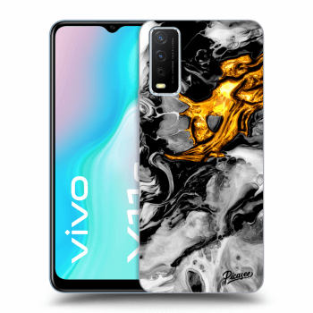 Obal pro Vivo Y11s - Black Gold 2