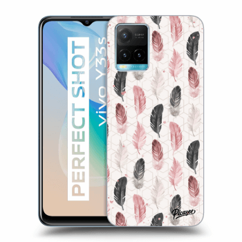 Picasee ULTIMATE CASE pro Vivo Y33s - Feather 2