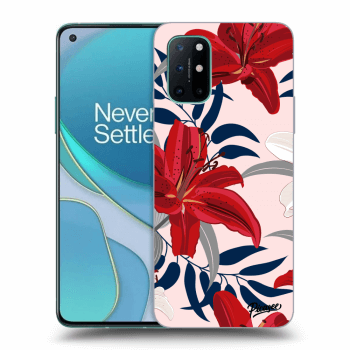 Obal pro OnePlus 8T - Red Lily