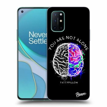Obal pro OnePlus 8T - Brain - White