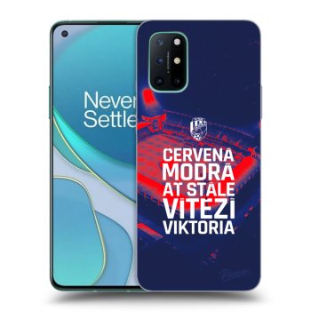 Picasee silikonový černý obal pro OnePlus 8T - FC Viktoria Plzeň E