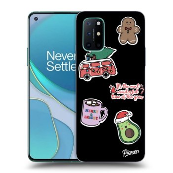 Obal pro OnePlus 8T - Christmas Stickers