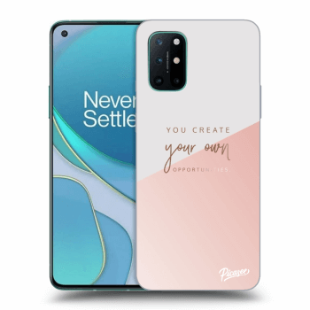 Picasee silikonový černý obal pro OnePlus 8T - You create your own opportunities