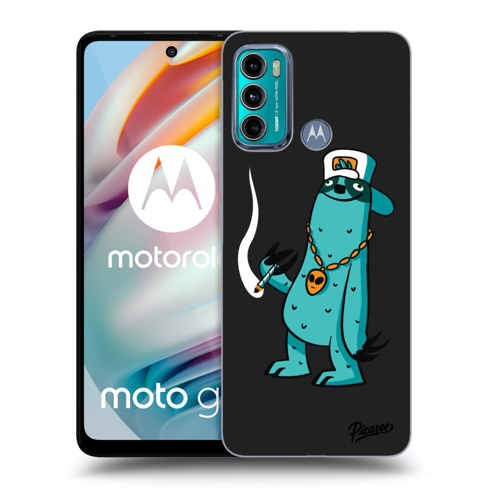 Picasee silikonový černý obal pro Motorola Moto G60 - Earth - Je mi fajn