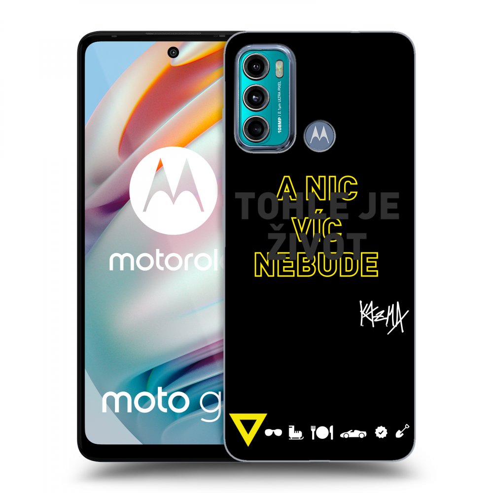 Picasee ULTIMATE CASE pro Motorola Moto G60 - Kazma - TOHLE JE ŽIVOT A NIC VÍC NEBUDE
