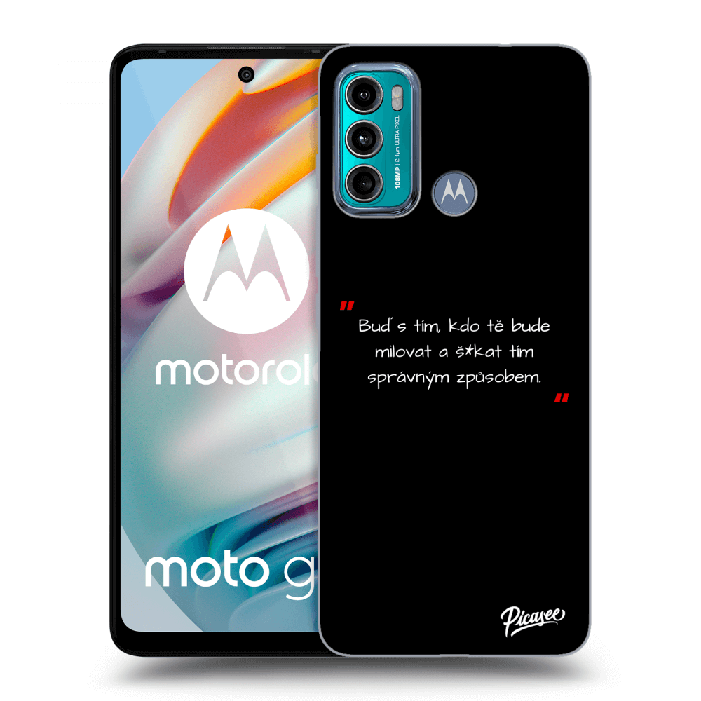 Picasee ULTIMATE CASE pro Motorola Moto G60 - Správná láska Bílá