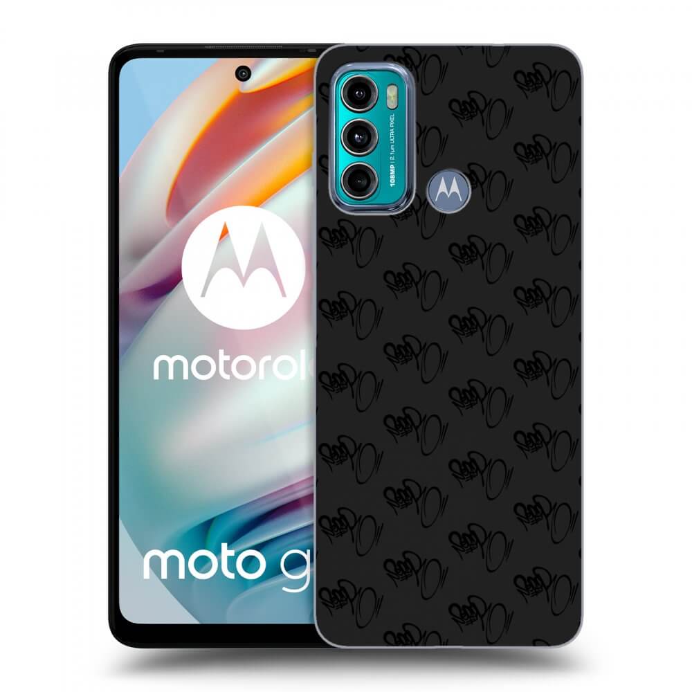 Picasee silikonový černý obal pro Motorola Moto G60 - Separ - Black On Black 1