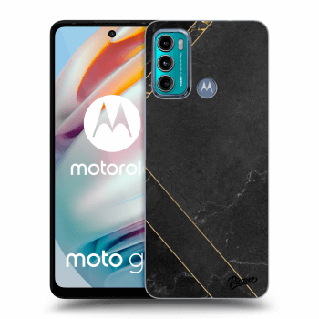 Obal pro Motorola Moto G60 - Black tile