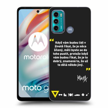 Obal pro Motorola Moto G60 - Kazma - MĚLI BYSTE SE DO TOHO PUSTIT