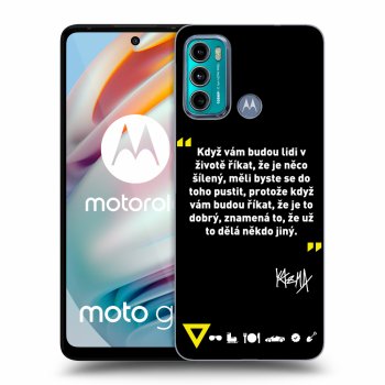 Picasee ULTIMATE CASE pro Motorola Moto G60 - Kazma - MĚLI BYSTE SE DO TOHO PUSTIT