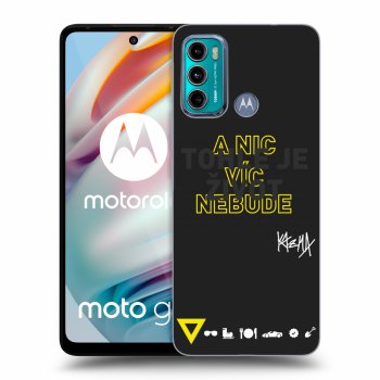 Obal pro Motorola Moto G60 - Kazma - TOHLE JE ŽIVOT A NIC VÍC NEBUDE