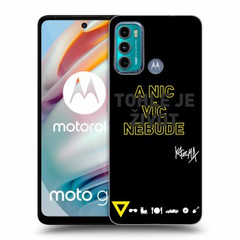 Obal pro Motorola Moto G60 - Kazma - TOHLE JE ŽIVOT A NIC VÍC NEBUDE