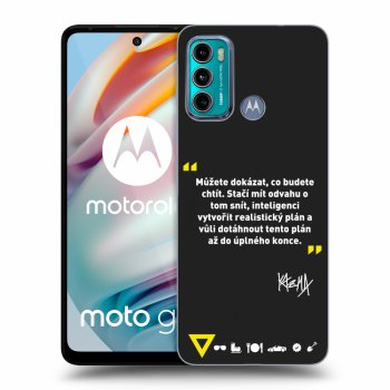 Obal pro Motorola Moto G60 - Kazma - MŮŽETE DOKÁZAT, CO BUDETE CHTÍT