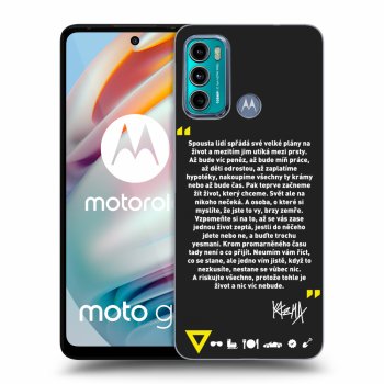 Obal pro Motorola Moto G60 - Kazma - BUĎTE TROCHU YESMANI