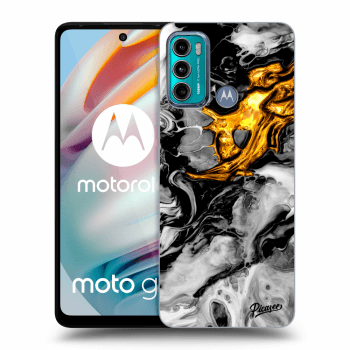 Obal pro Motorola Moto G60 - Black Gold 2
