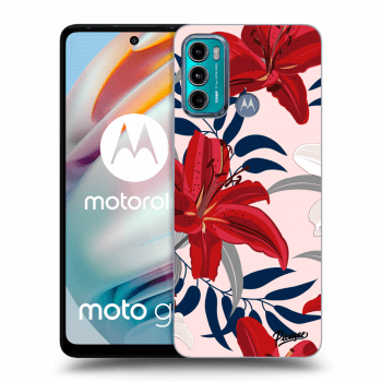 Obal pro Motorola Moto G60 - Red Lily
