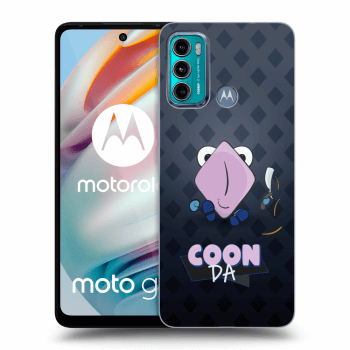 Picasee silikonový černý obal pro Motorola Moto G60 - COONDA holátko - tmavá