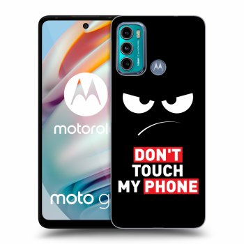 Obal pro Motorola Moto G60 - Angry Eyes - Transparent