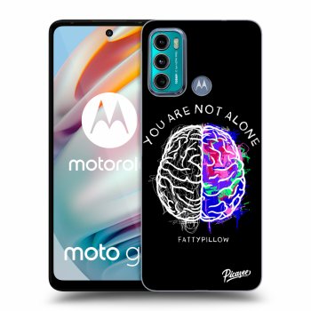Obal pro Motorola Moto G60 - Brain - White
