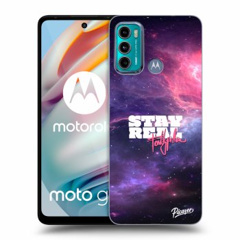 Picasee silikonový průhledný obal pro Motorola Moto G60 - Stay Real