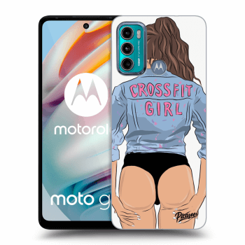 Obal pro Motorola Moto G60 - Crossfit girl - nickynellow