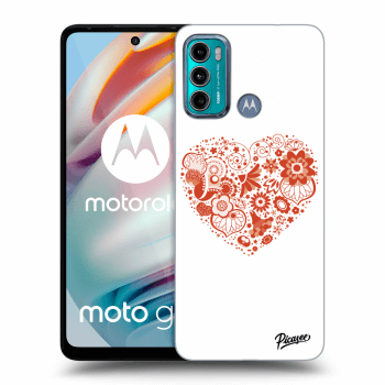 Obal pro Motorola Moto G60 - Big heart
