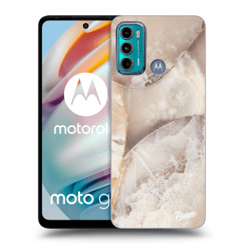 Obal pro Motorola Moto G60 - Cream marble