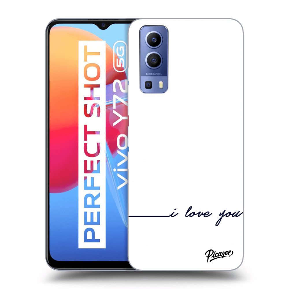 Picasee ULTIMATE CASE pro Vivo Y72 5G - I love you