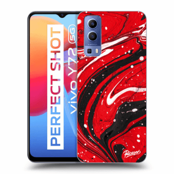 Obal pro Vivo Y72 5G - Red black