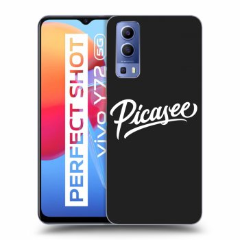Picasee silikonový černý obal pro Vivo Y72 5G - Picasee - White