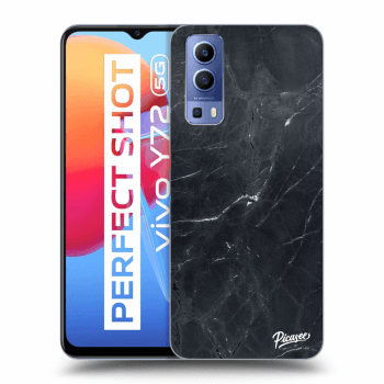 Obal pro Vivo Y72 5G - Black marble