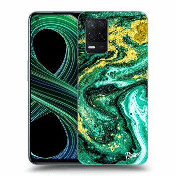 Obal pro Realme 8 5G - Green Gold