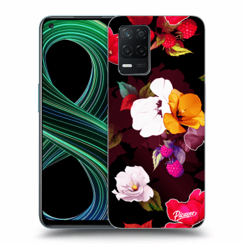 Obal pro Realme 8 5G - Flowers and Berries