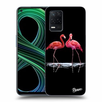 Obal pro Realme 8 5G - Flamingos couple